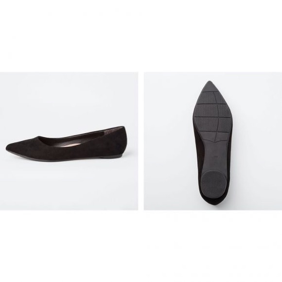 UNIQLO women pointed Flat shoes (Faux Suede) - Picture 8 of 8